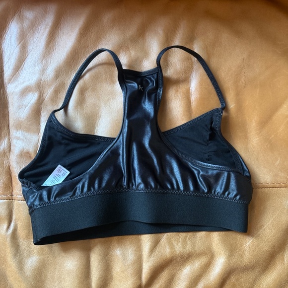 Koral racerback black sports bra - Picture 2 of 4